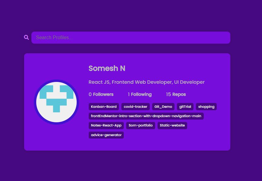project snapshot
